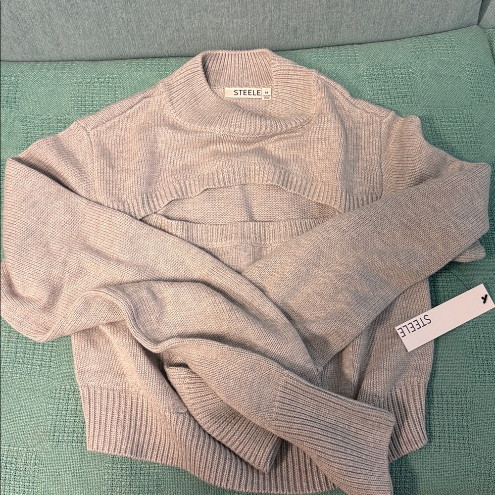 Steele Grey Women's Sweater - Picture 3 of 4